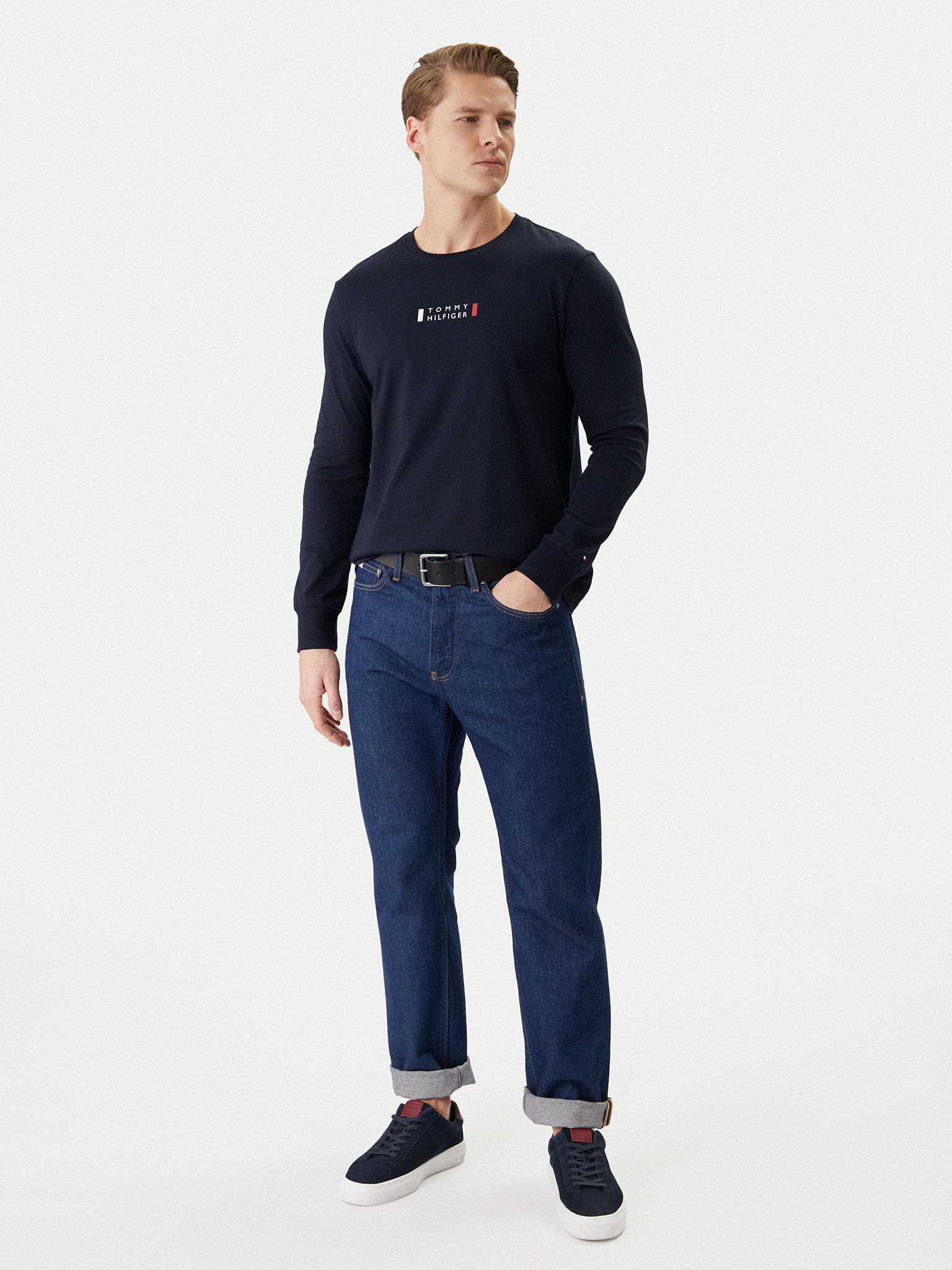 S dlouhým rukávem Tommy Hilfiger