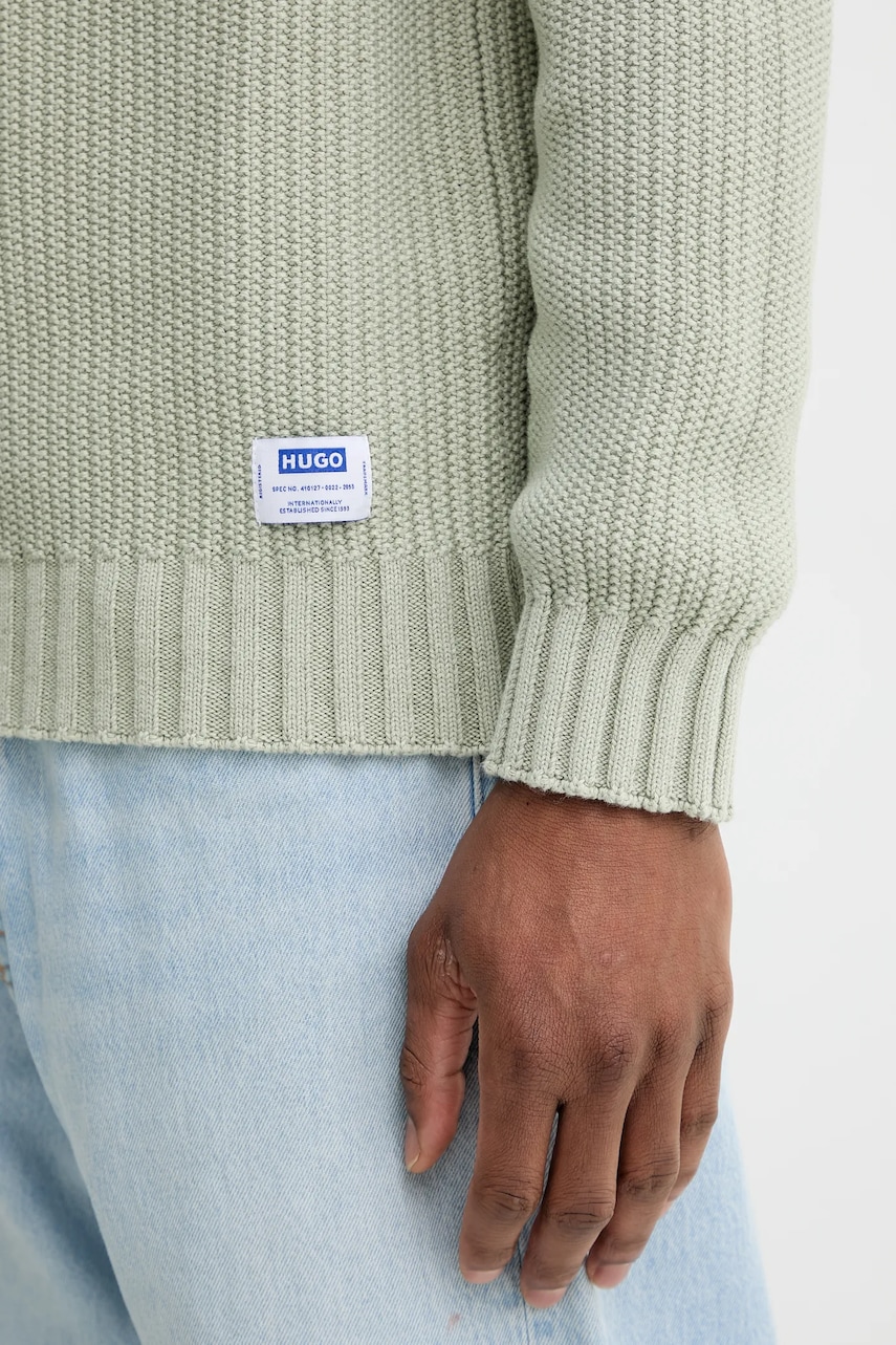 Bavlněný svetr Hugo Blue