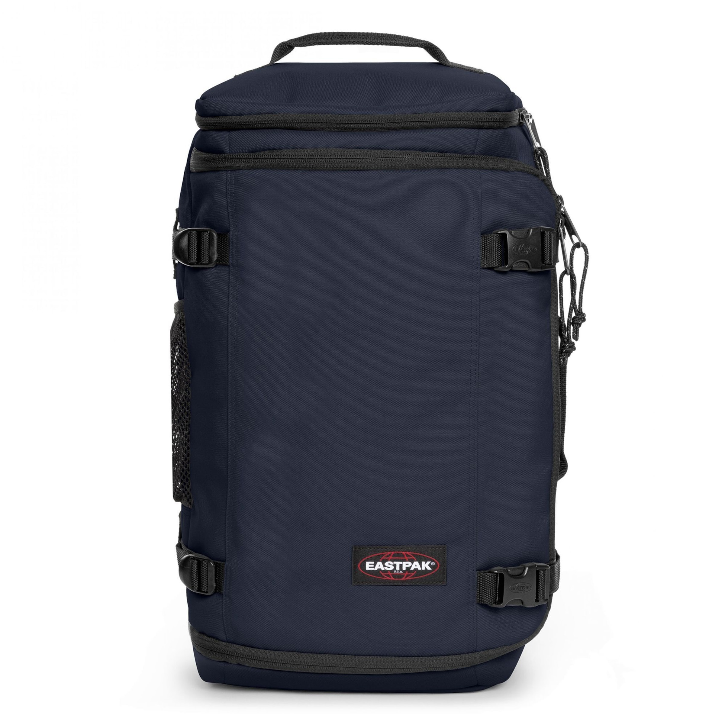 EASTPAK Batoh 'Carry' královská modrá / krvavě červená / černá / bílá