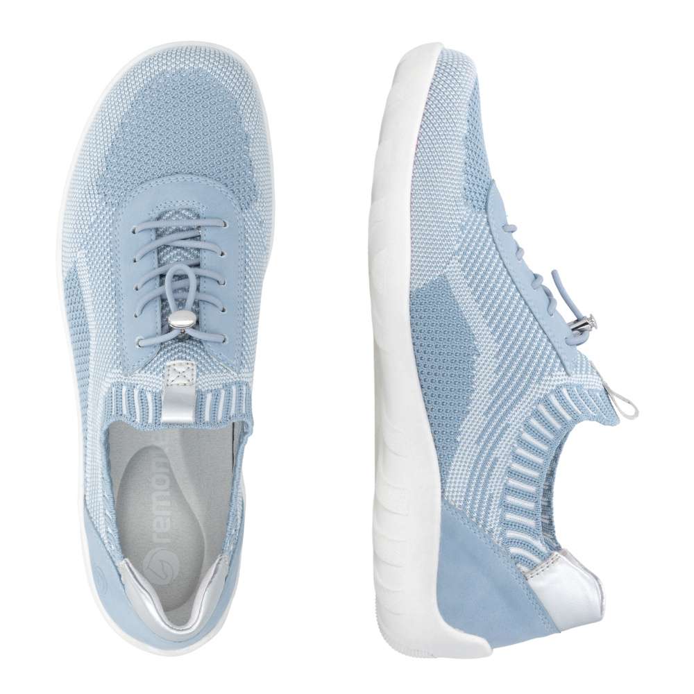 RIEKER Dámské tenisky REMONTE R3518-12 modrá