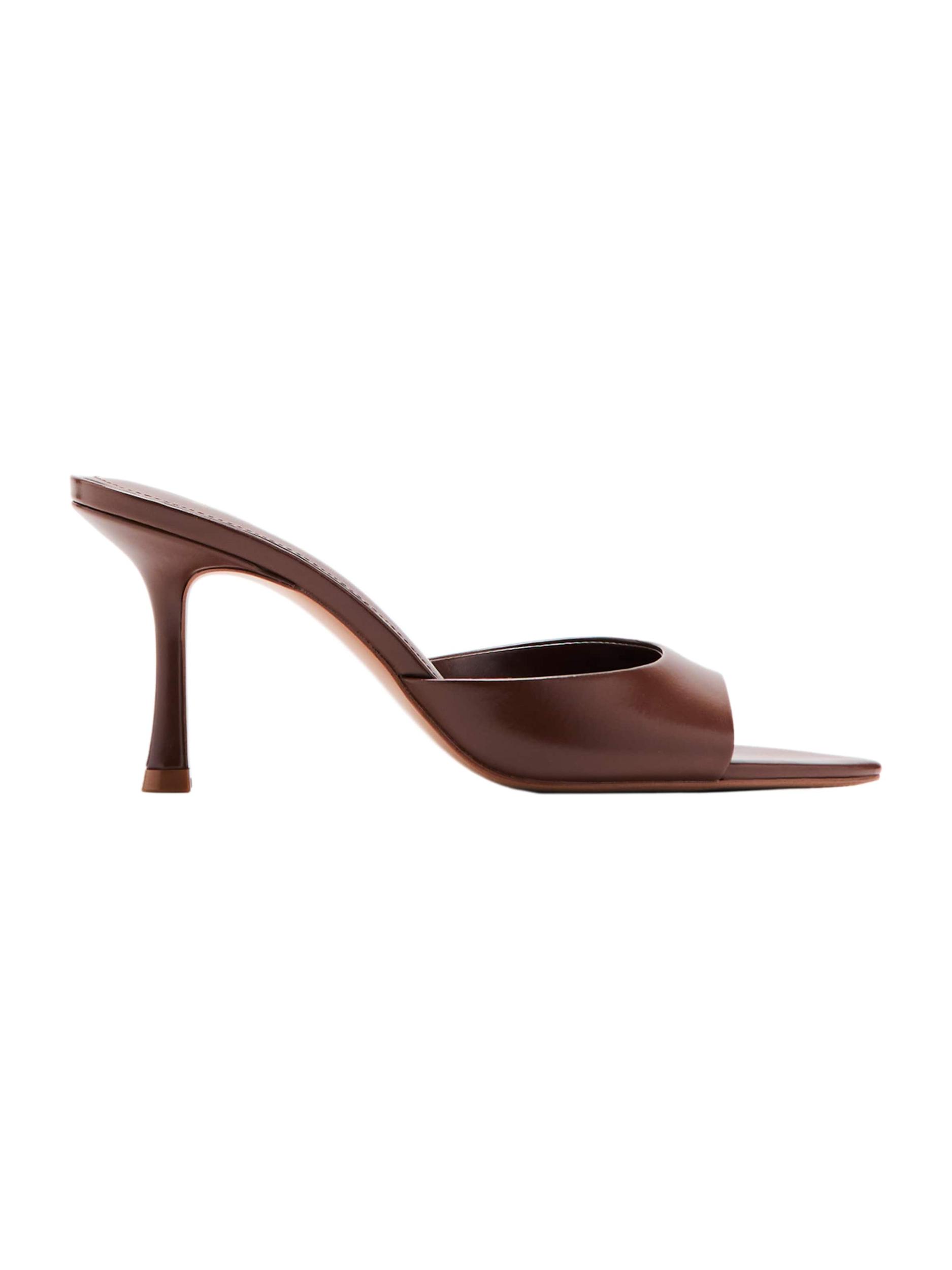 MANGO Sandály 'PEPYBR' hnědá