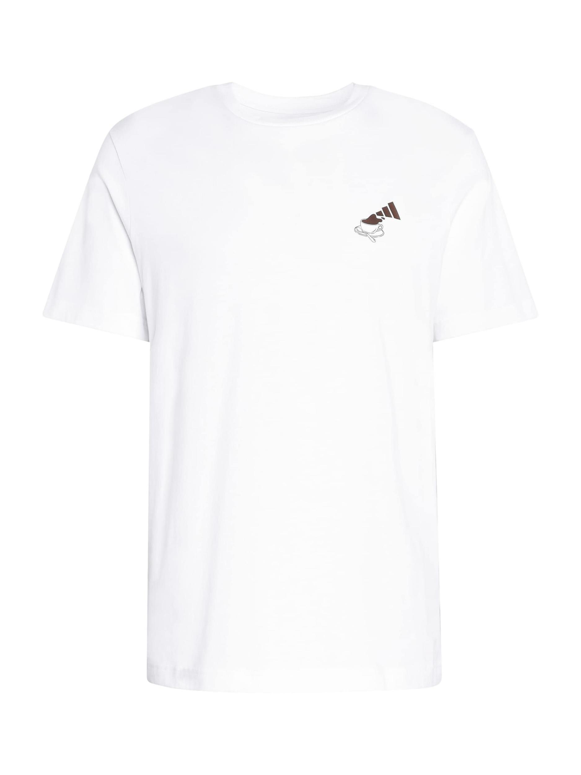 ADIDAS SPORTSWEAR Funkční tričko 'Cheesecake' modrá / karmínově červené / černá / bílá