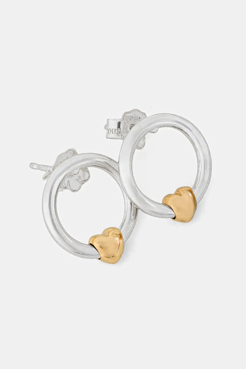 Stříbrné náušnice Tous