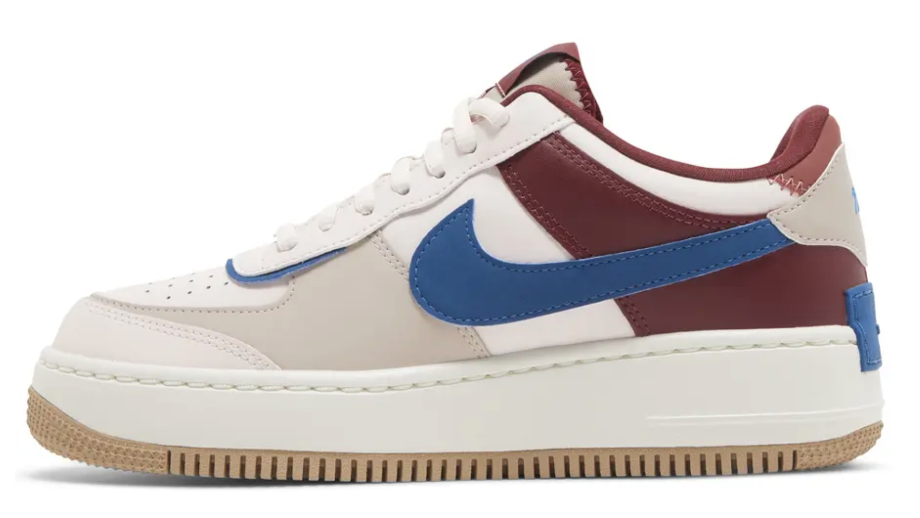 Nike Air Force 1 Low Shadow Light Soft Pink Team Red Blue (W)