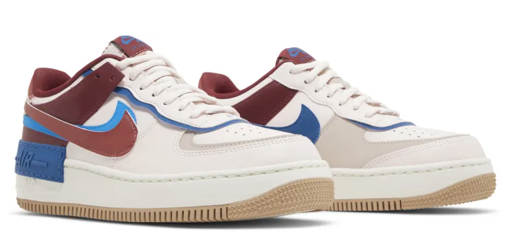 Nike Air Force 1 Low Shadow Light Soft Pink Team Red Blue (W)
