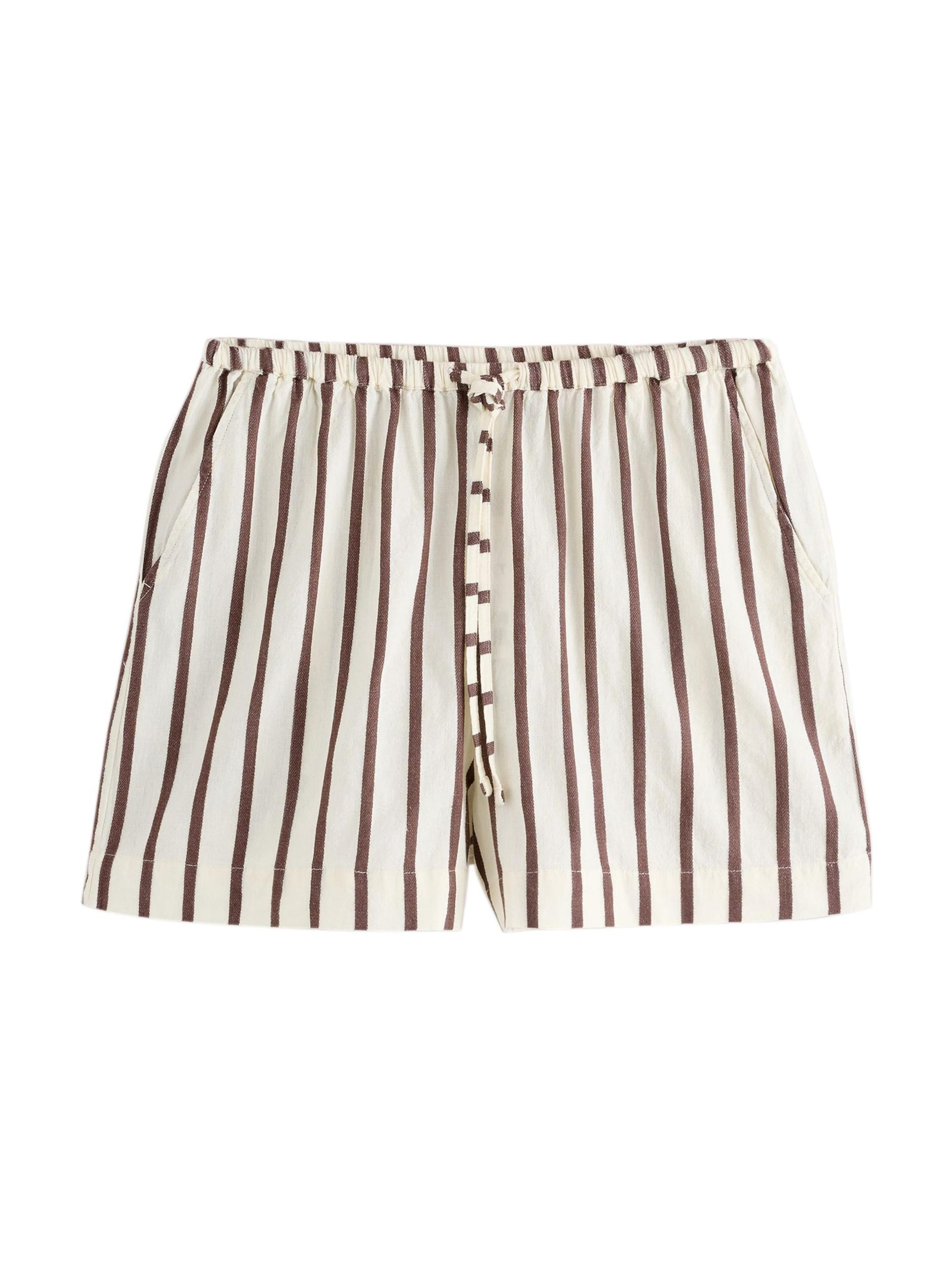 Next Kalhoty světle béžová / čokoládová