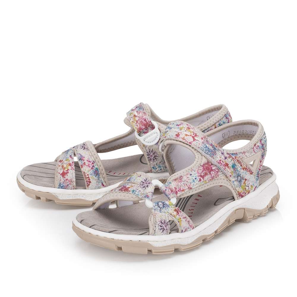 Dámské sandály RIEKER 68879-95 béžová