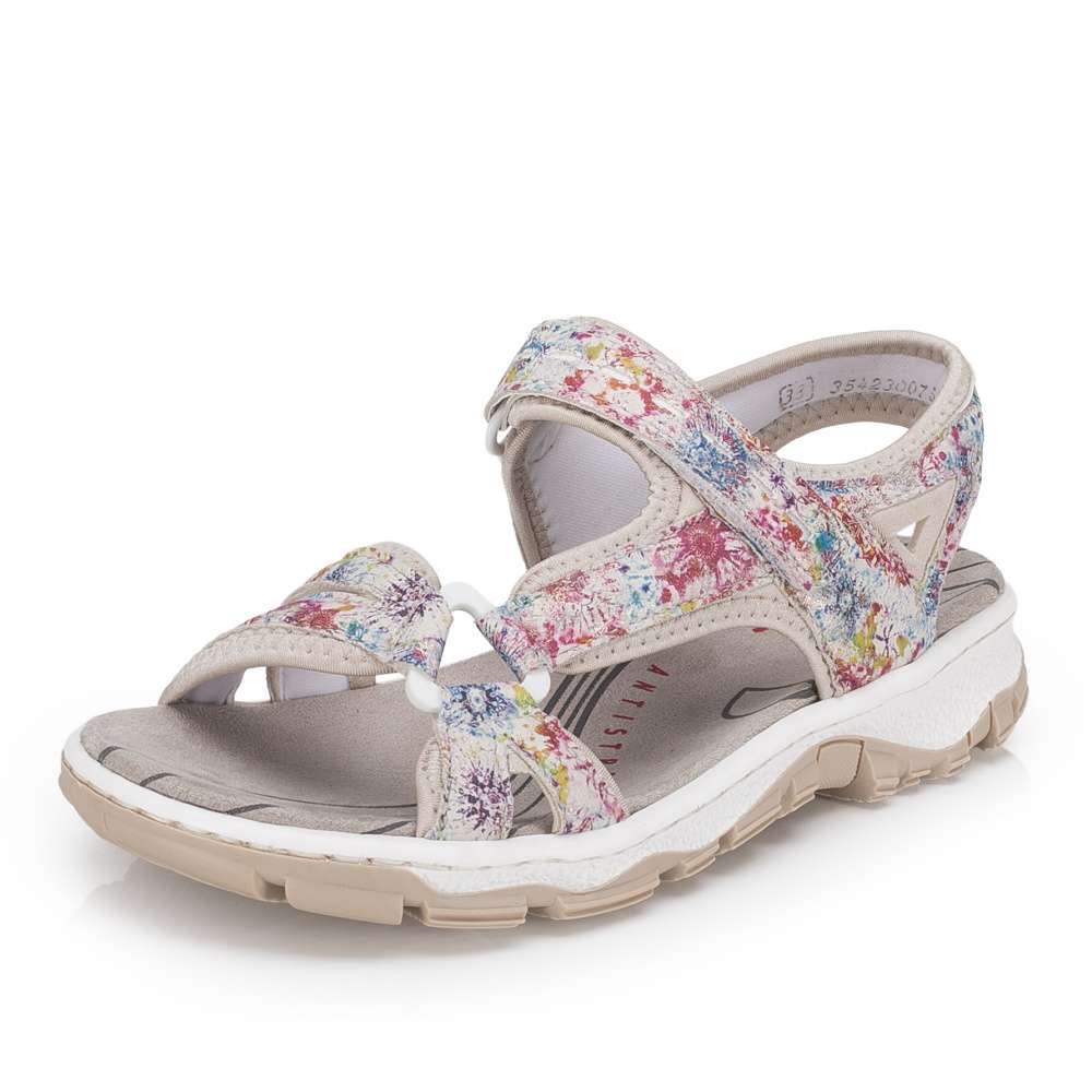 Dámské sandály RIEKER 68879-95 béžová