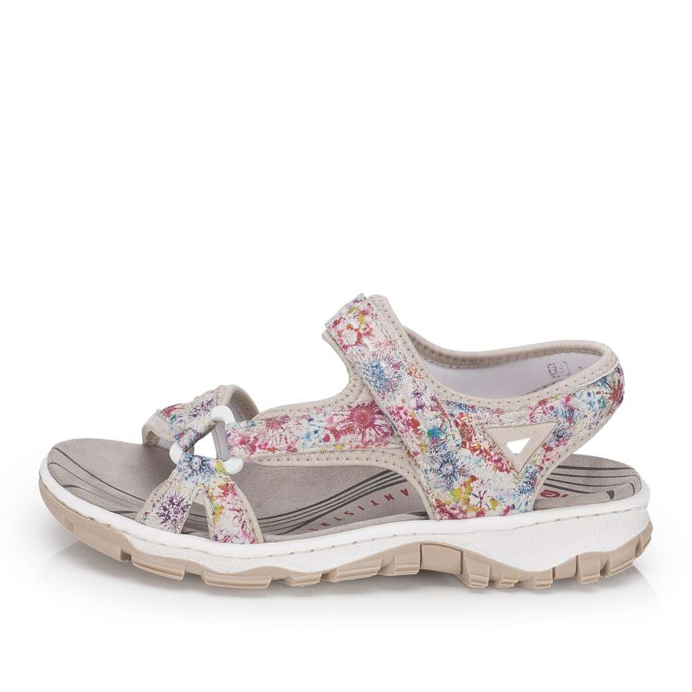 Dámské sandály RIEKER 68879-95 béžová