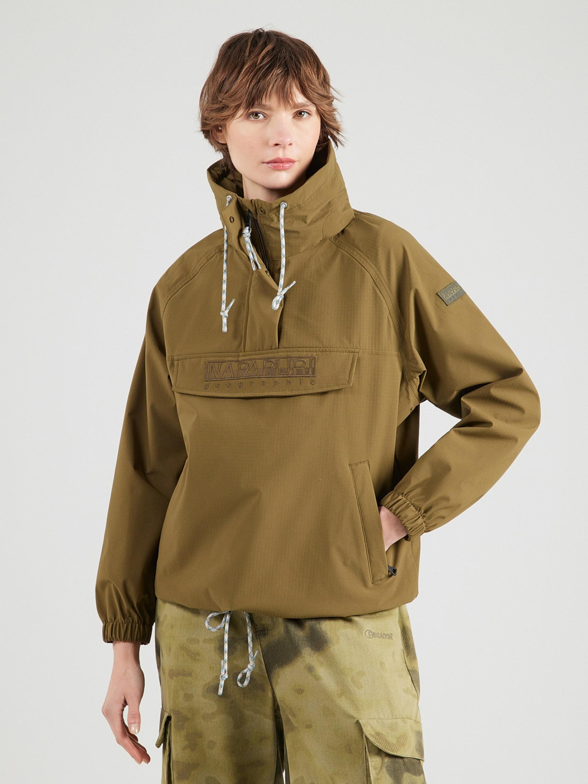 NAPAPIJRI Přechodná bunda 'RAINFOREST DUNE' olivová
