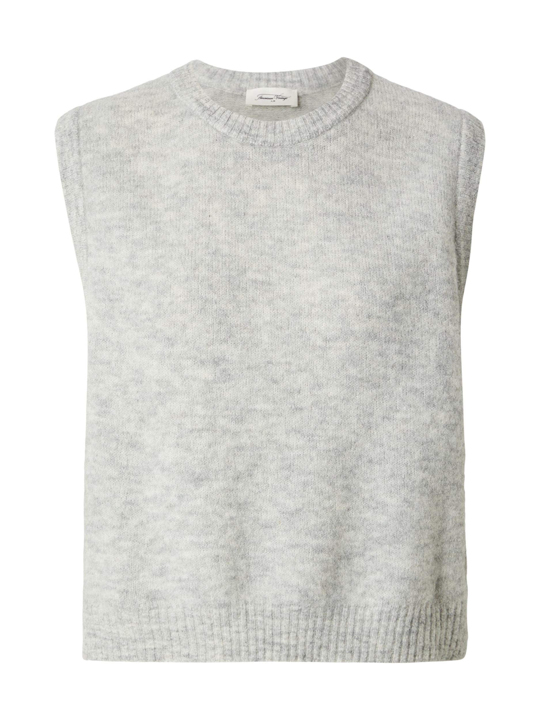 AMERICAN VINTAGE Svetr 'VITOW' šedý melír