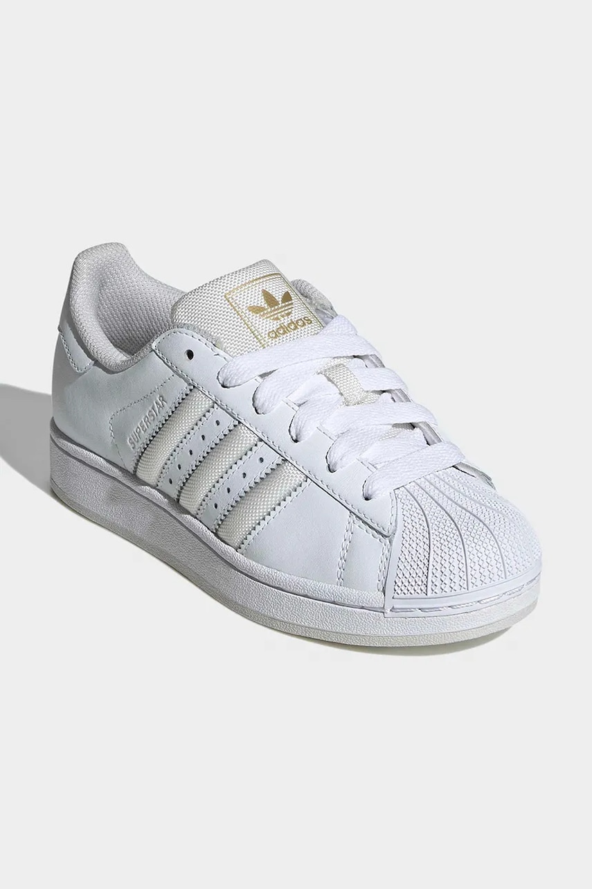 Dětské kožené tenisky adidas Originals SUPERSTAR II