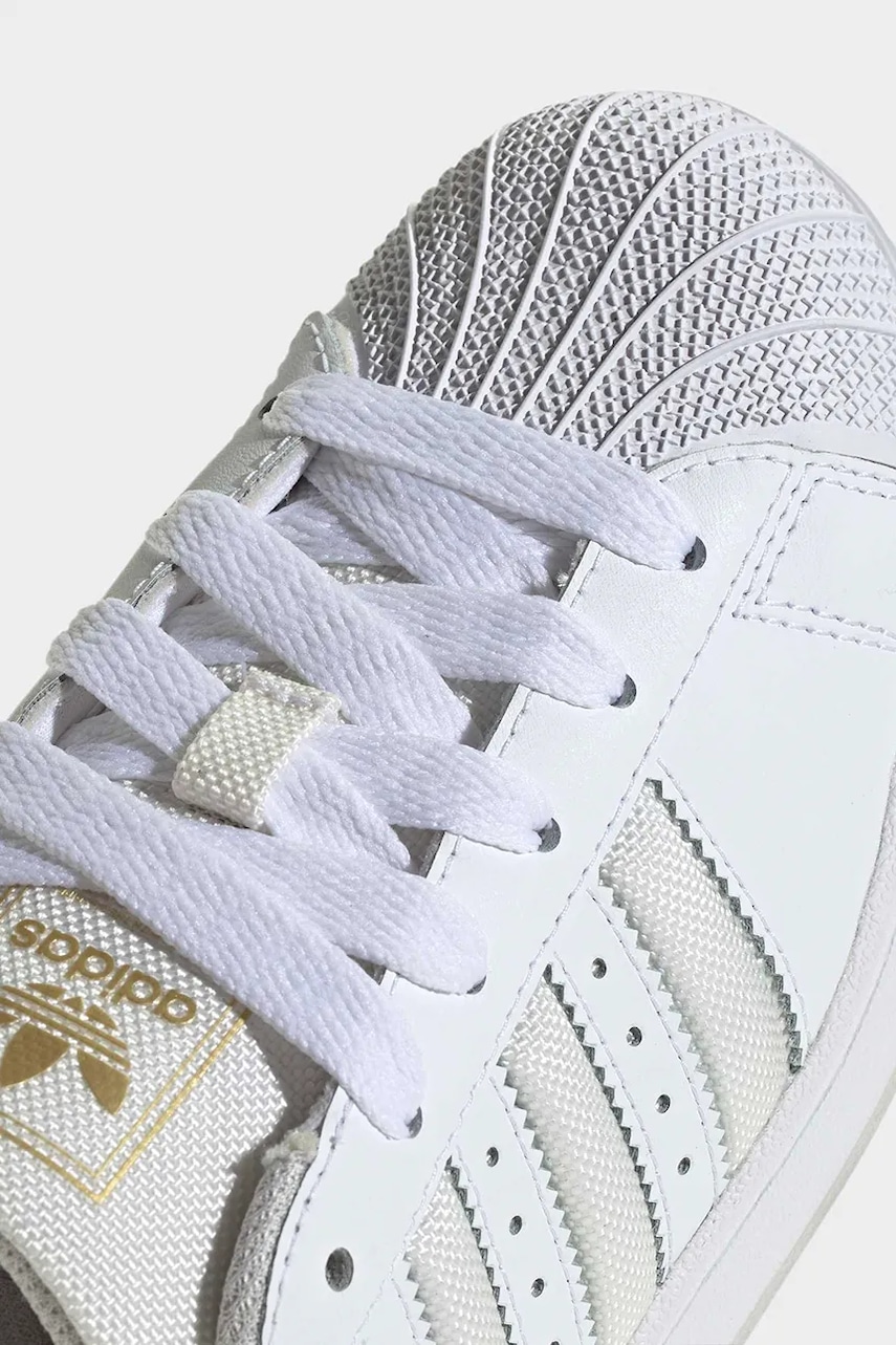 Dětské kožené tenisky adidas Originals SUPERSTAR II