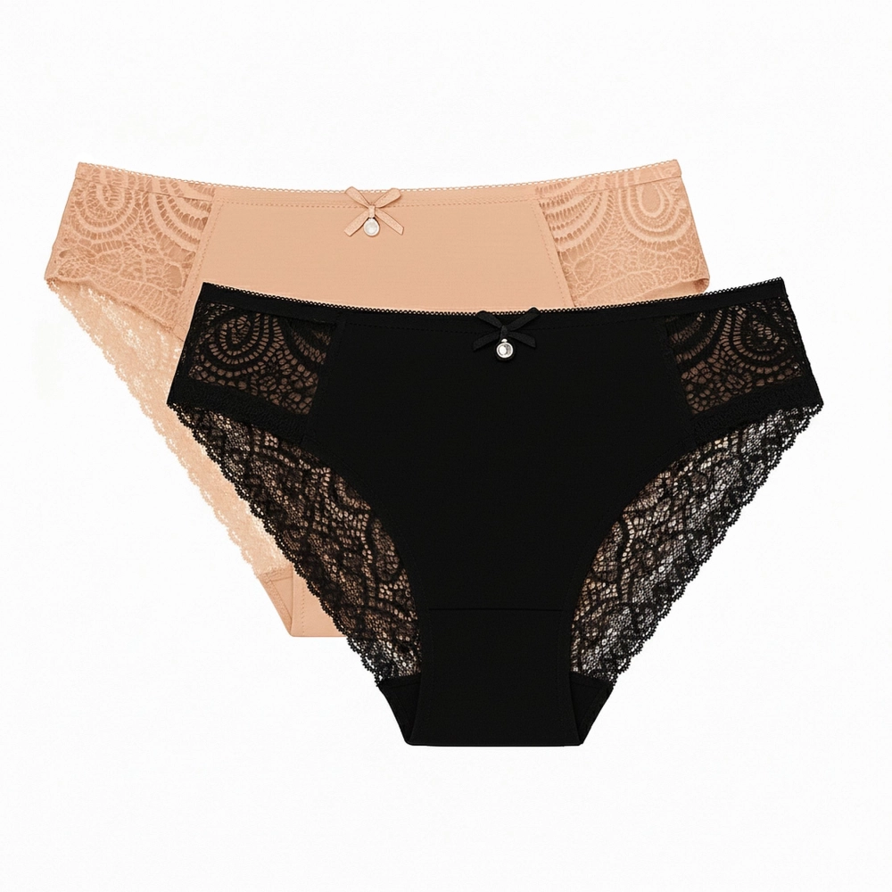 LAMA Dámské kalhotky L-1588BI 2-pak