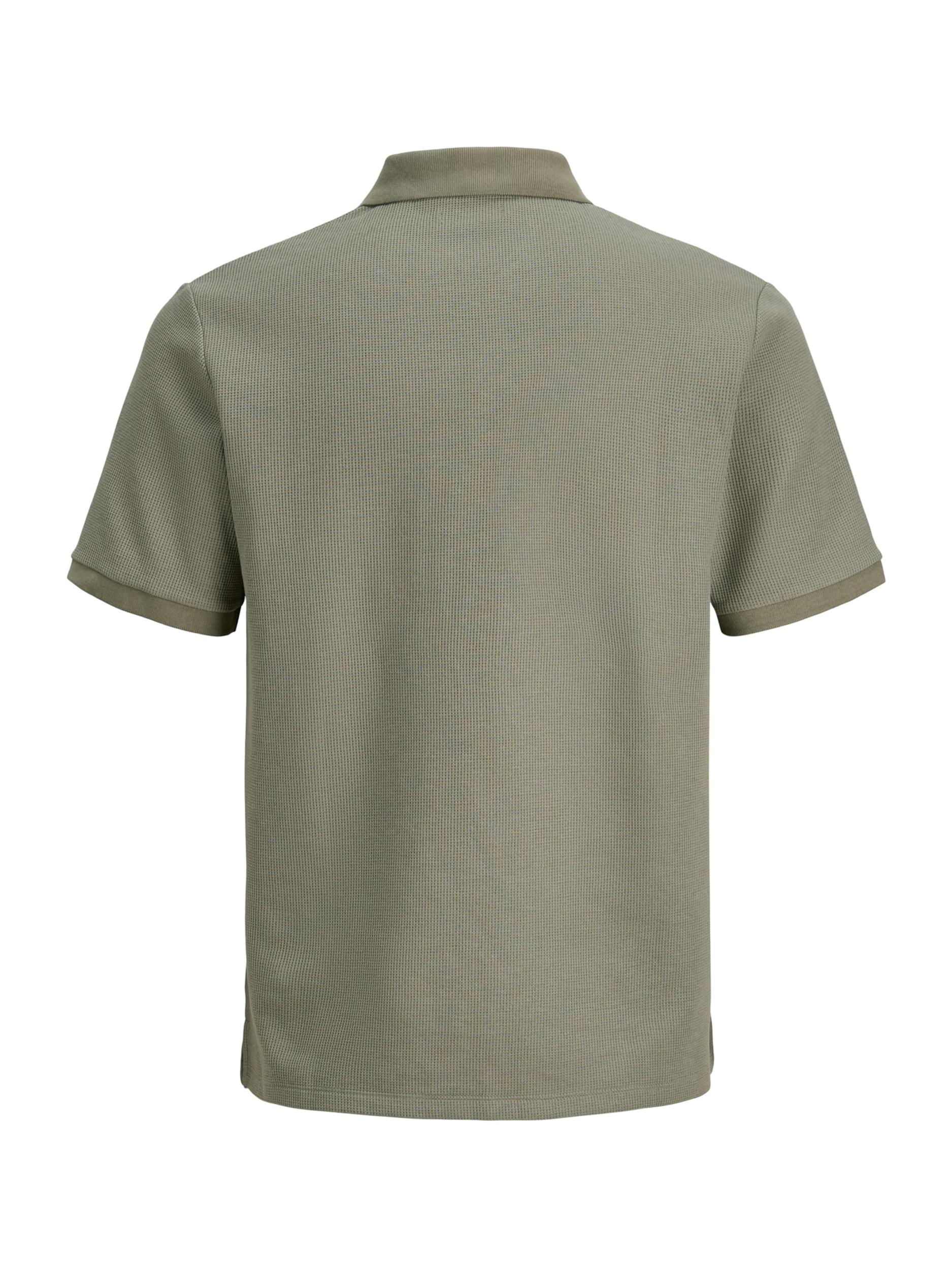 JACK & JONES Tričko 'JJEAUSTIN' khaki