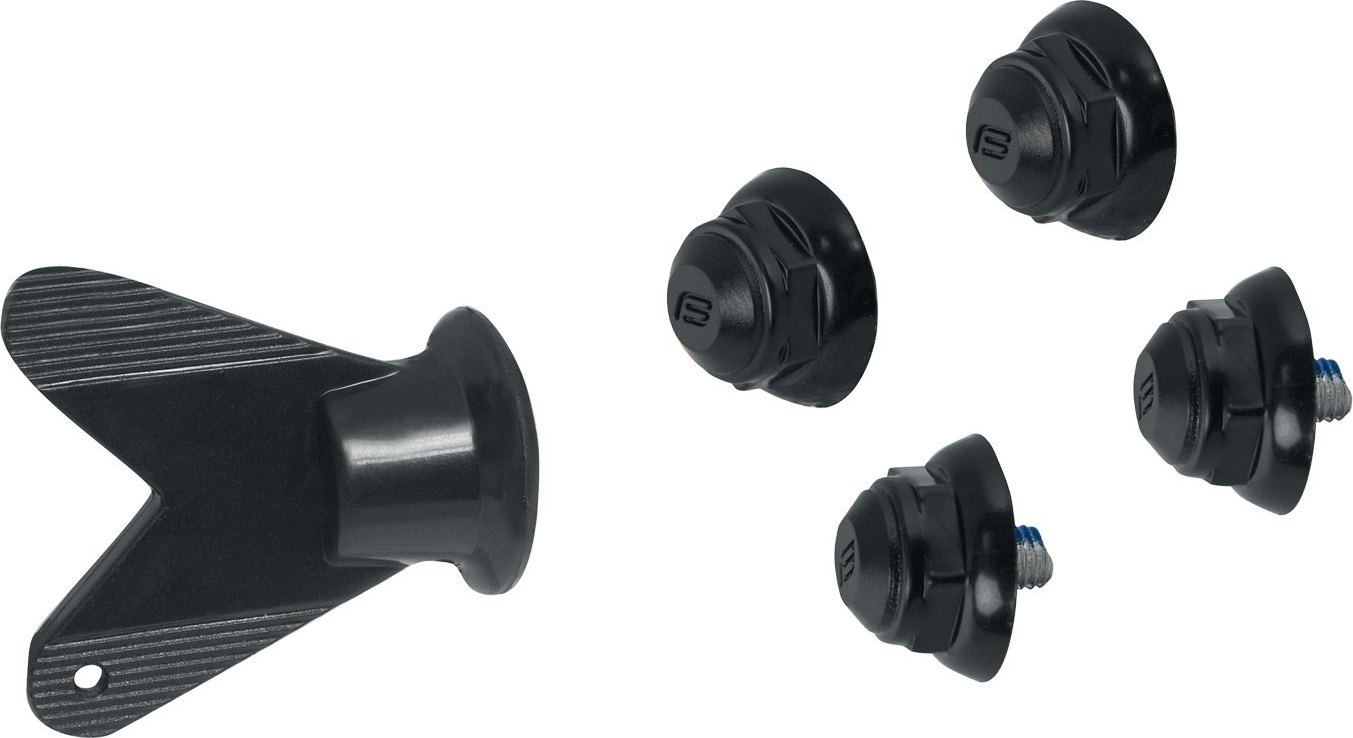 tretry zimní FORCE MTB GLACIER, černé