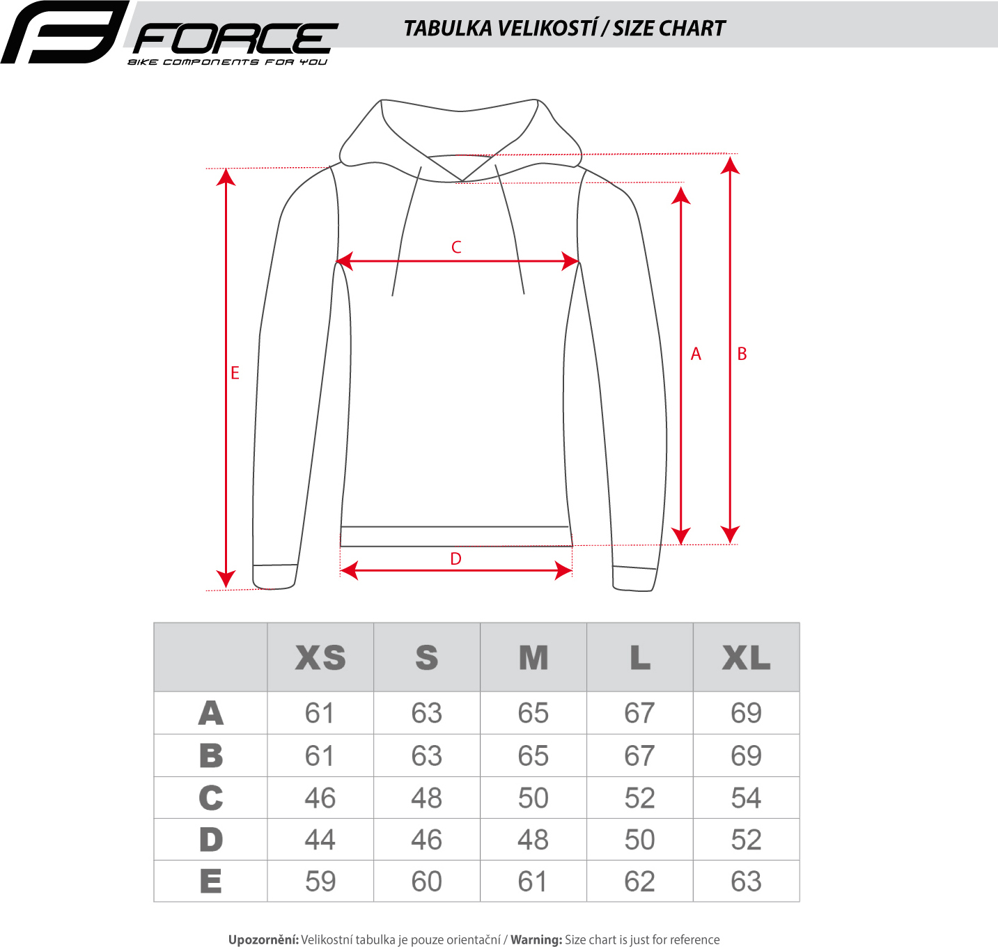 FORCE mikina F COMFY UNI přes hlavu s kapucí, černá