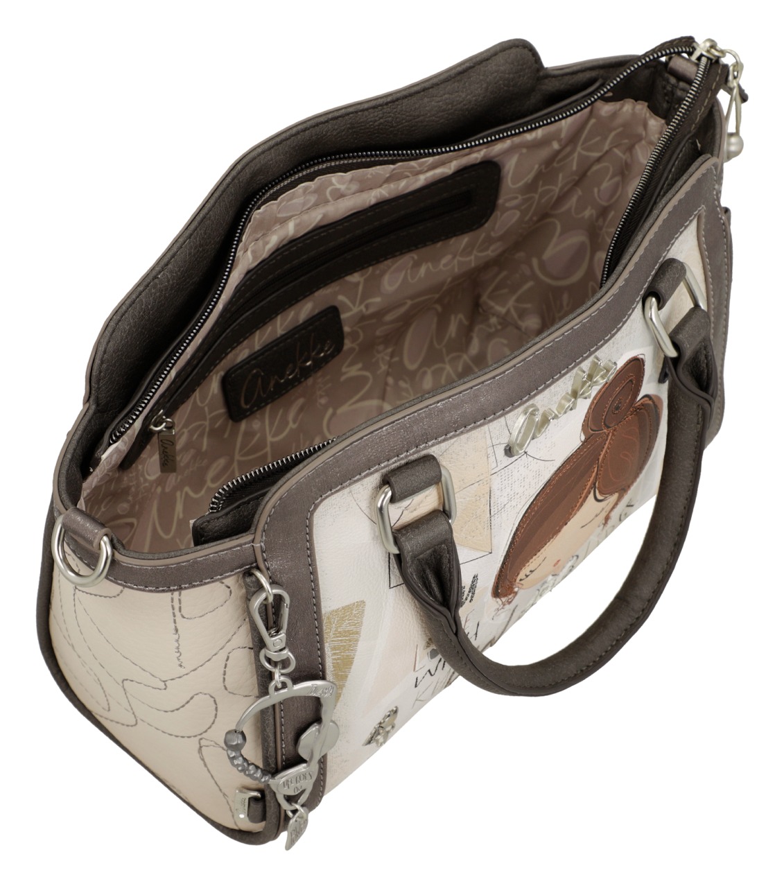 Anekke kabelka s širokým popruhem Sophia