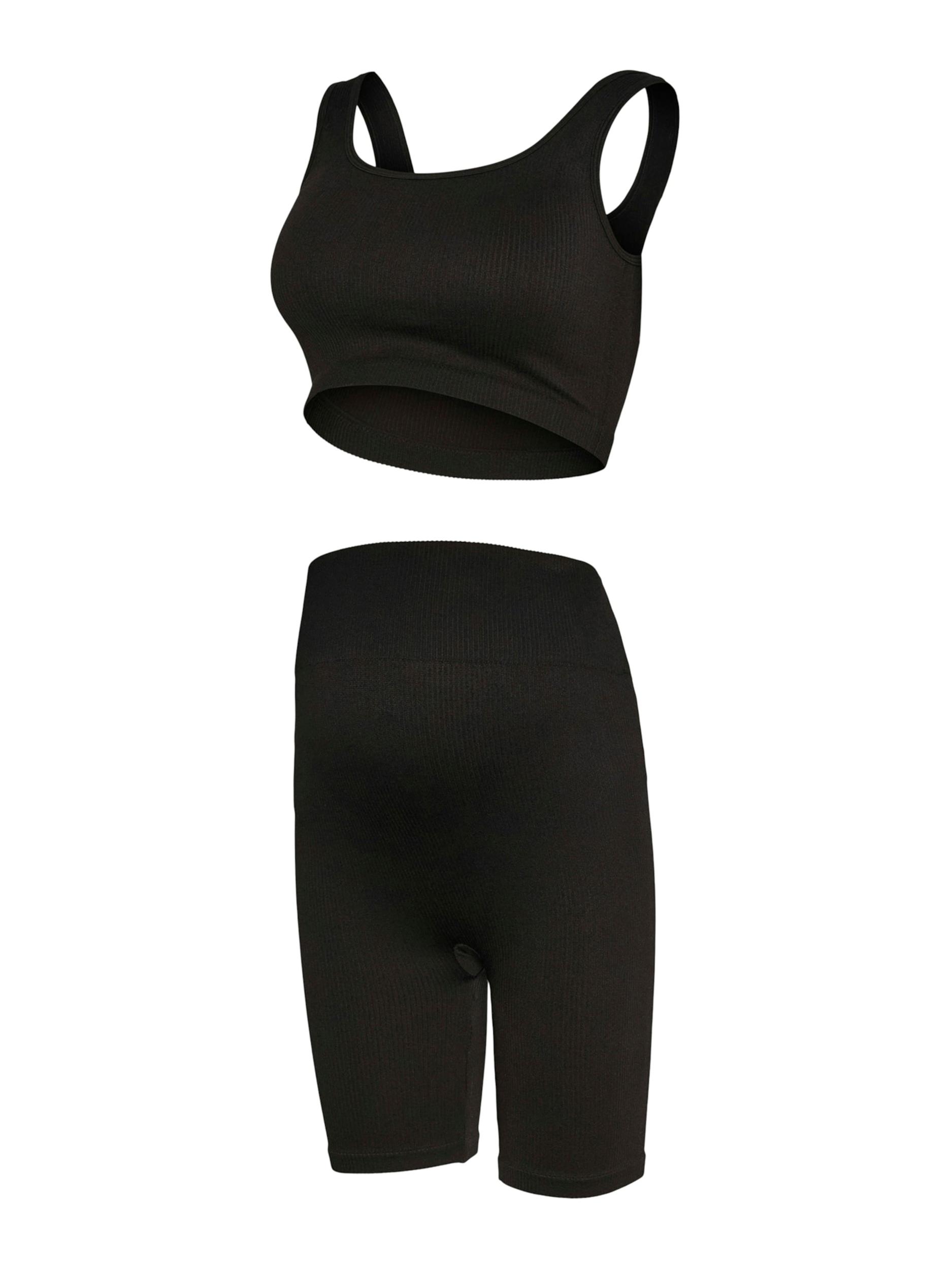 MAMALICIOUS Top černá