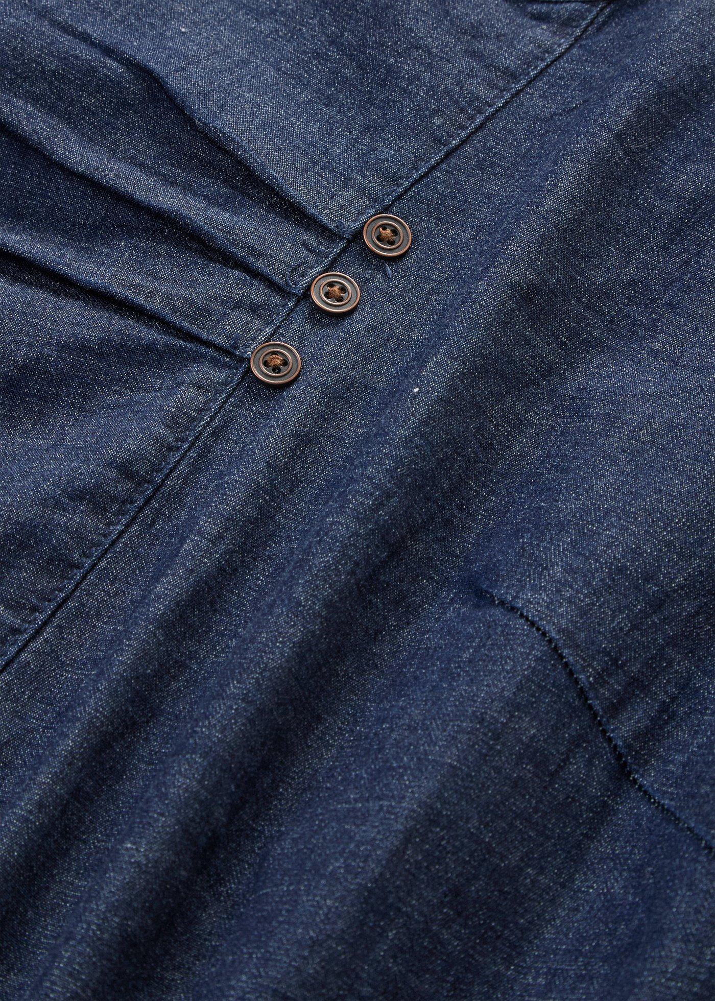 bonprix Strečové džínové šaty modrá Žena