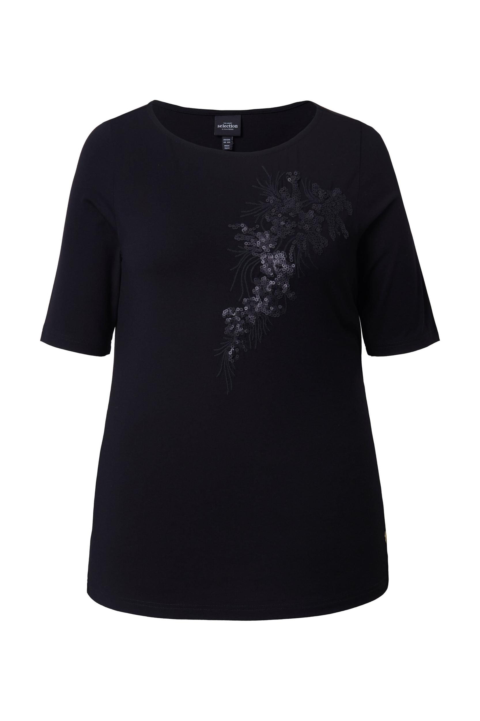 Ulla Popken Tričko černá