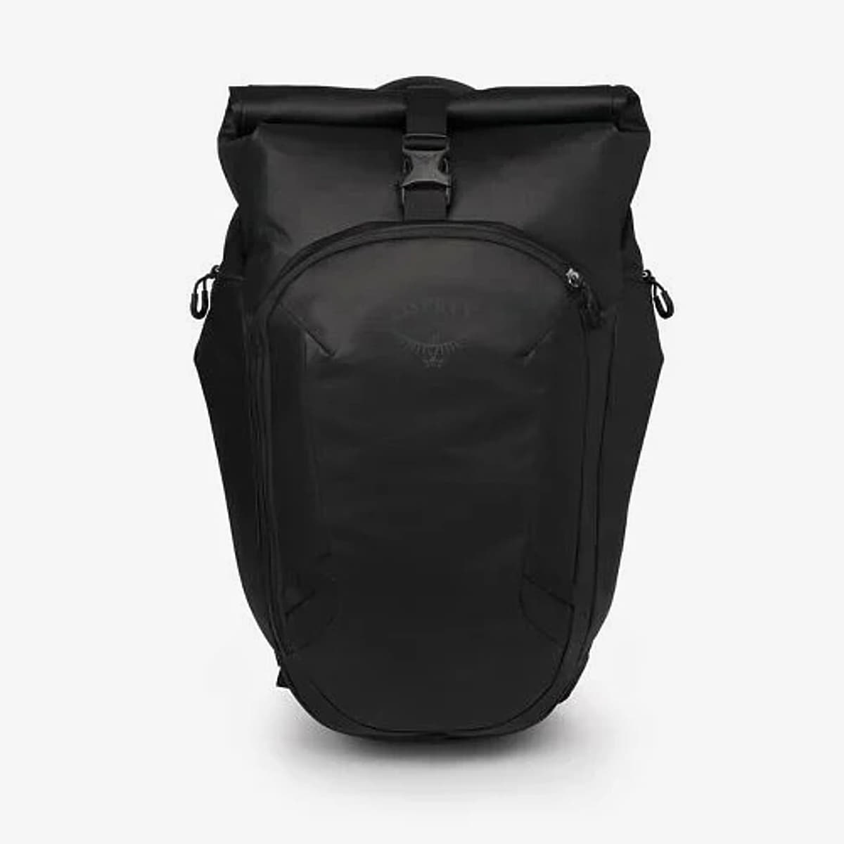 Batoh Osprey Transporter Roll Top Backpack Raven Black/ Black 30 l