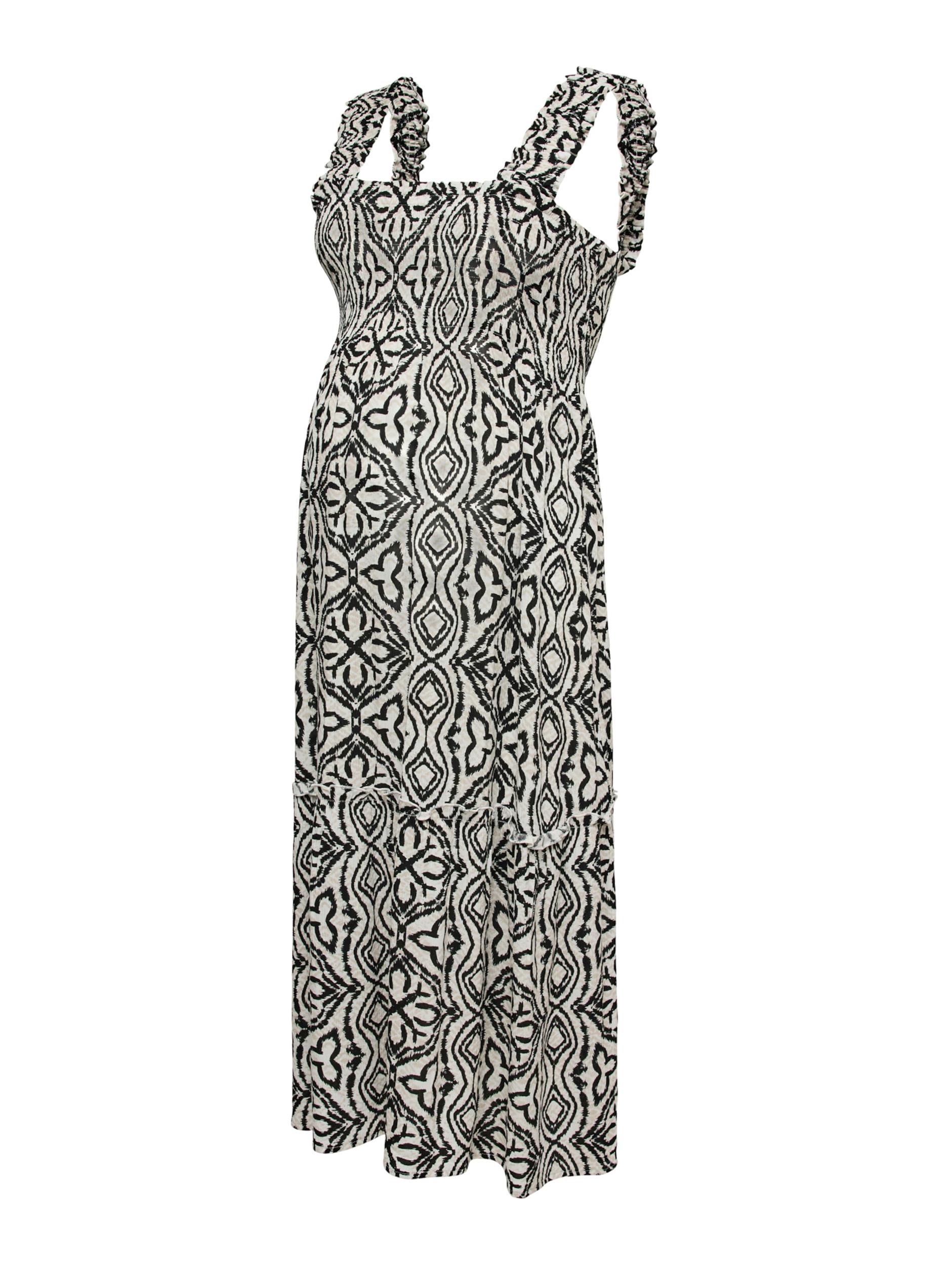 Vero Moda Maternity Šaty VMMMenny černá / bílá
