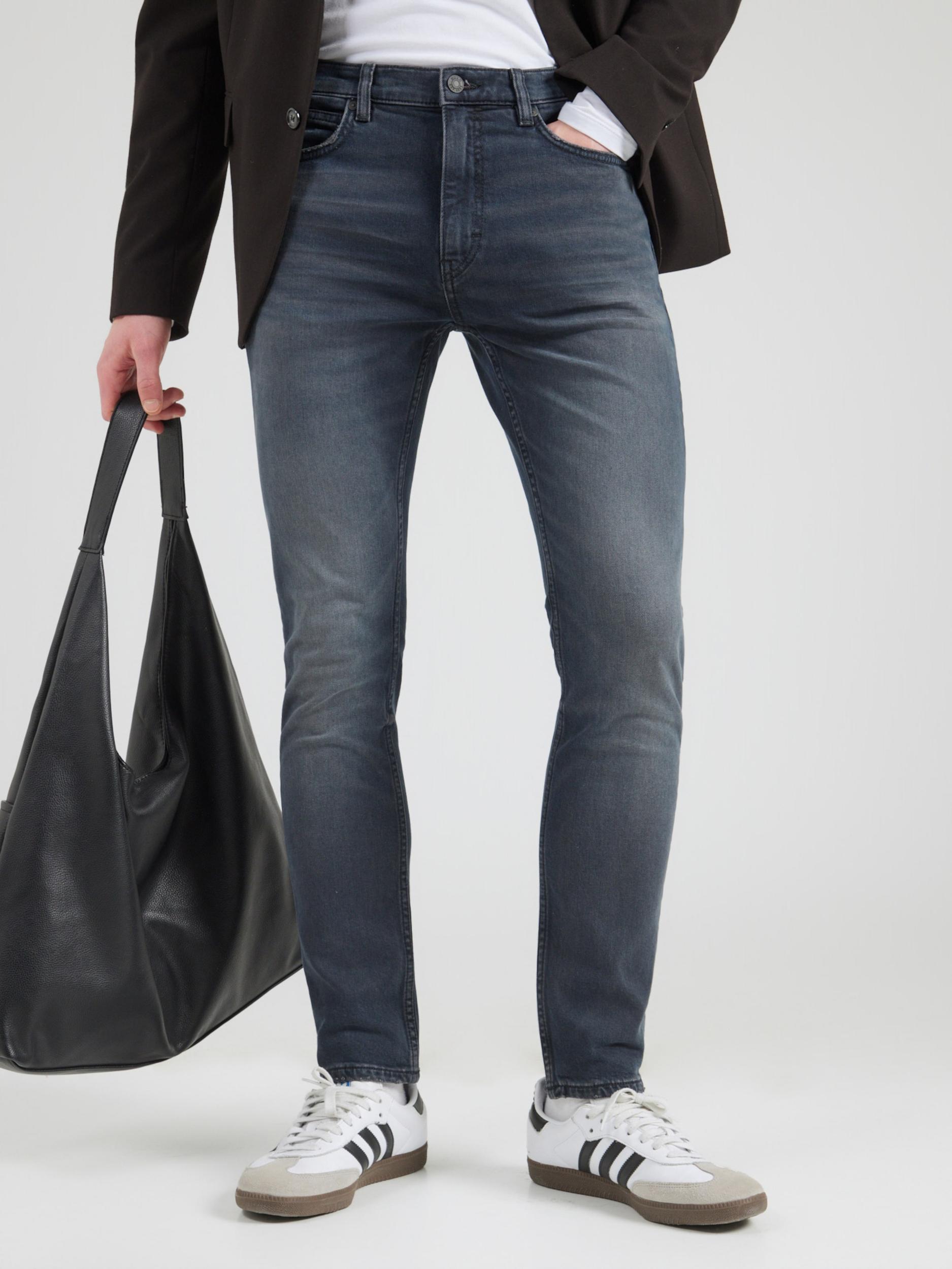 HUGO Džíny '734' modrá