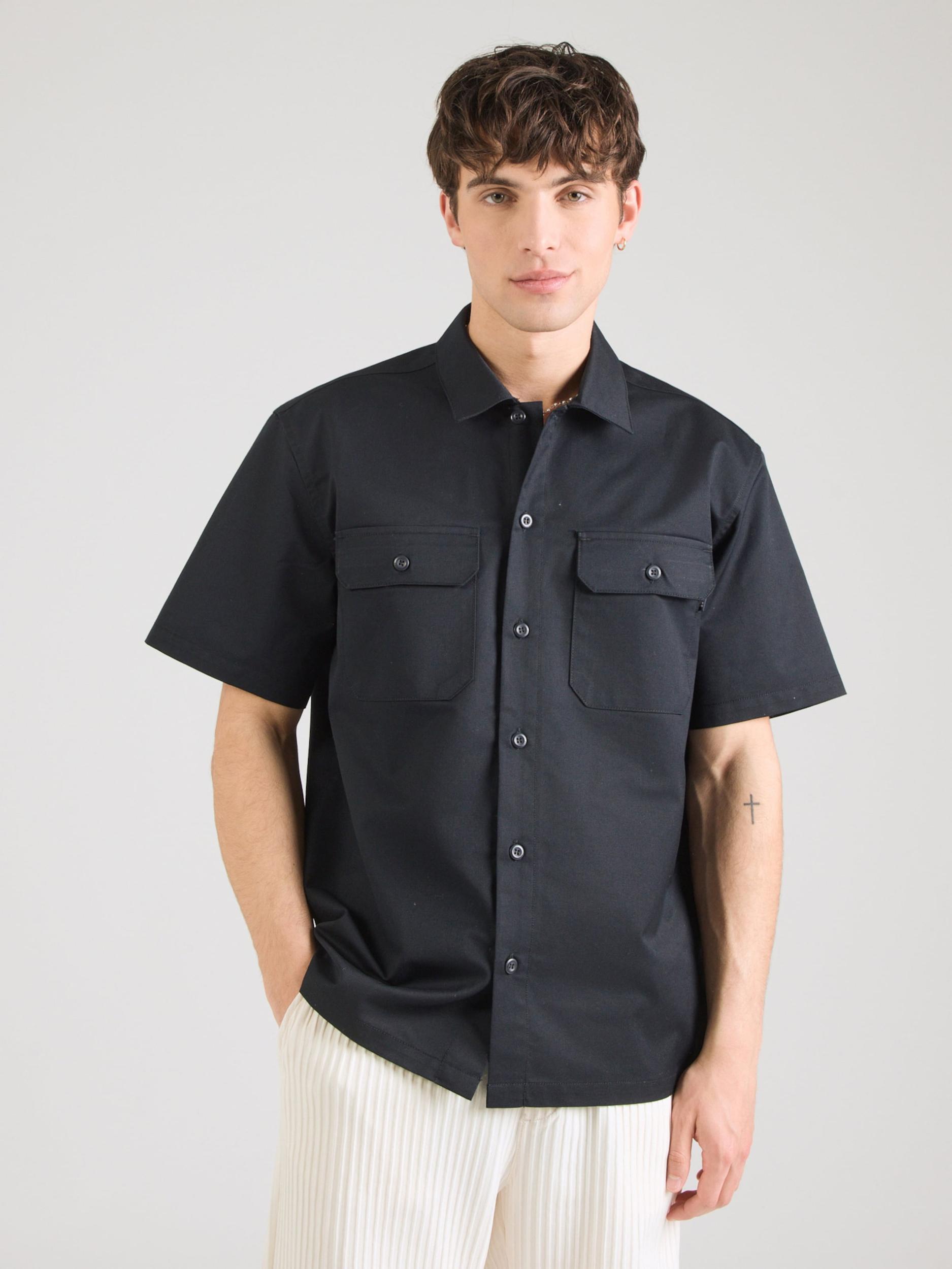 Vintage Industries Košile 'Dexter' černá