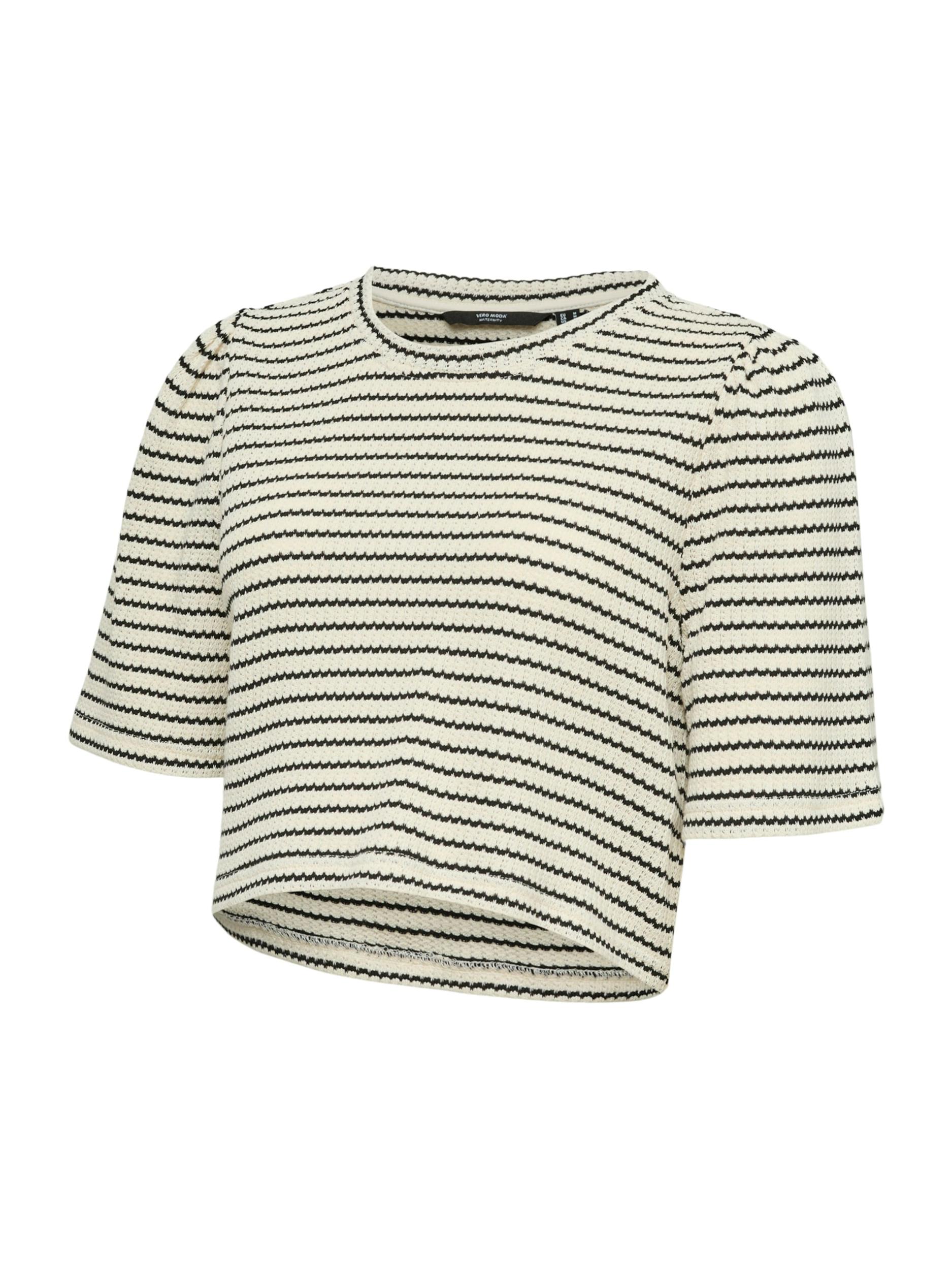 Vero Moda Maternity Tričko VMMOHIA béžová / černá