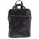 Dámský kožený batůžek kabelka černý - ItalY Englis černá