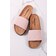 Tamaris Růžové kožené nízké pantofle 1-27512