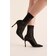 Gabriella Černé vzorované silonkové ponožky Resi