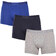 3PACK pánské boxerky Levis vícebarevné (905045001 022)