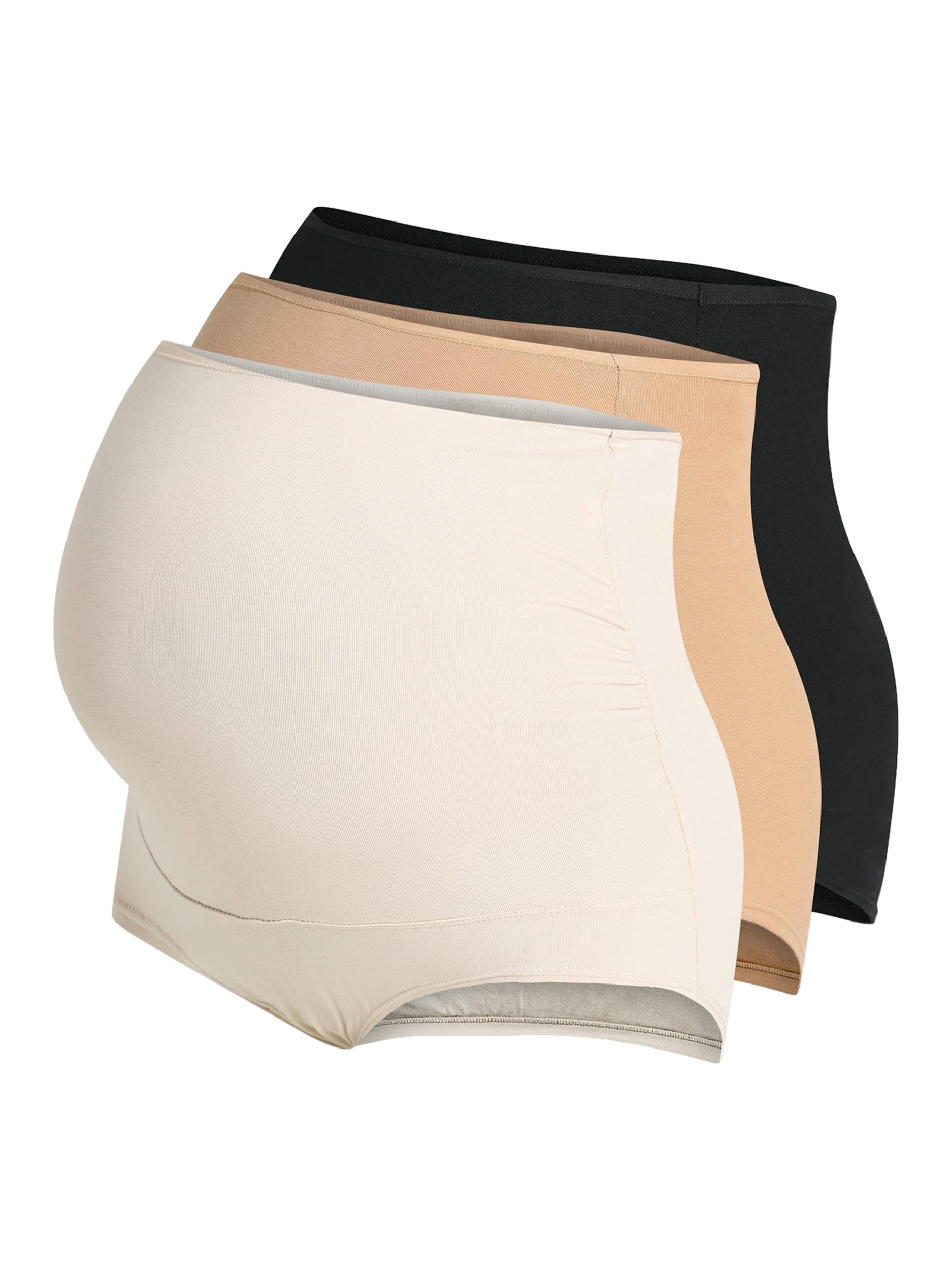 Lindex Maternity Kalhotky velbloudí / režná / černá