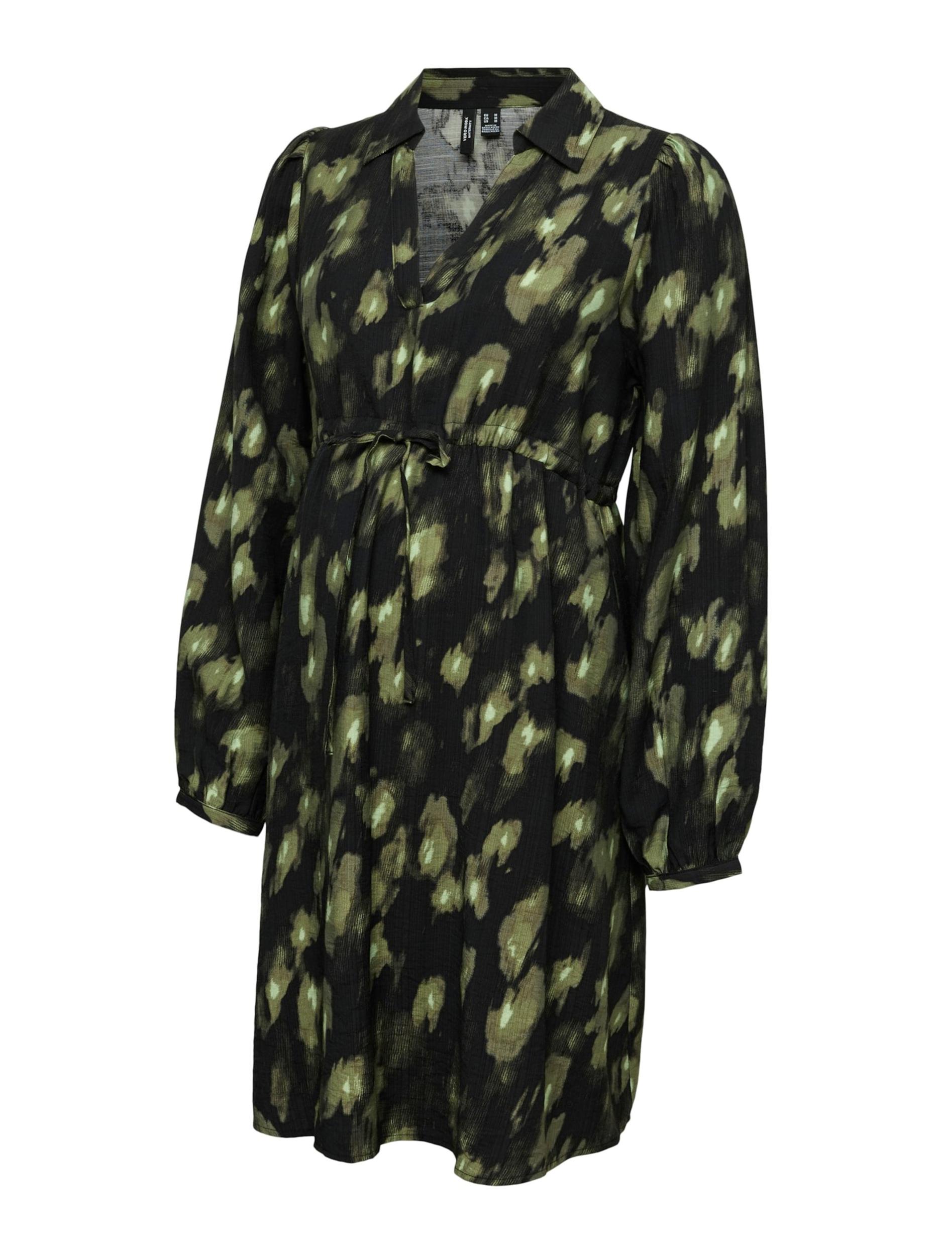 Vero Moda Maternity Košilové šaty VMMLANINI mátová / kiwi