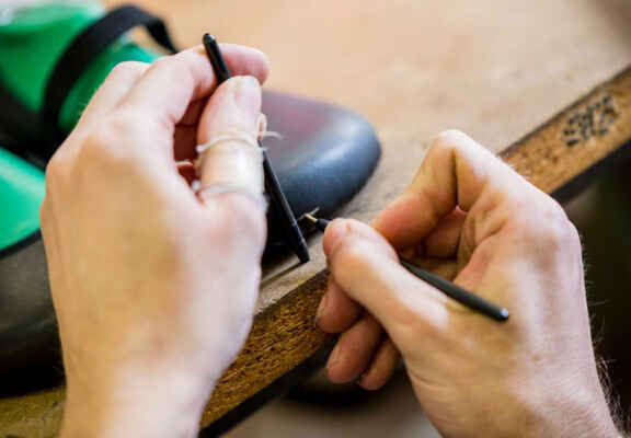 ruční výroba boty