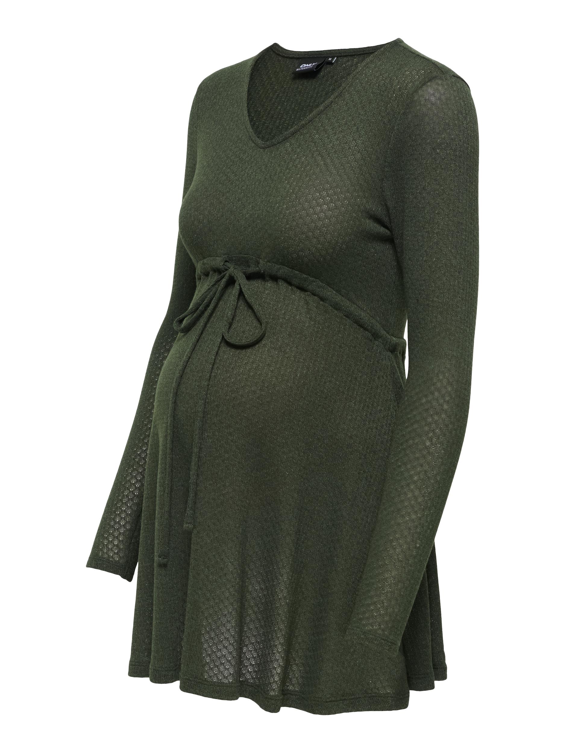 Only Maternity Svetr olivová