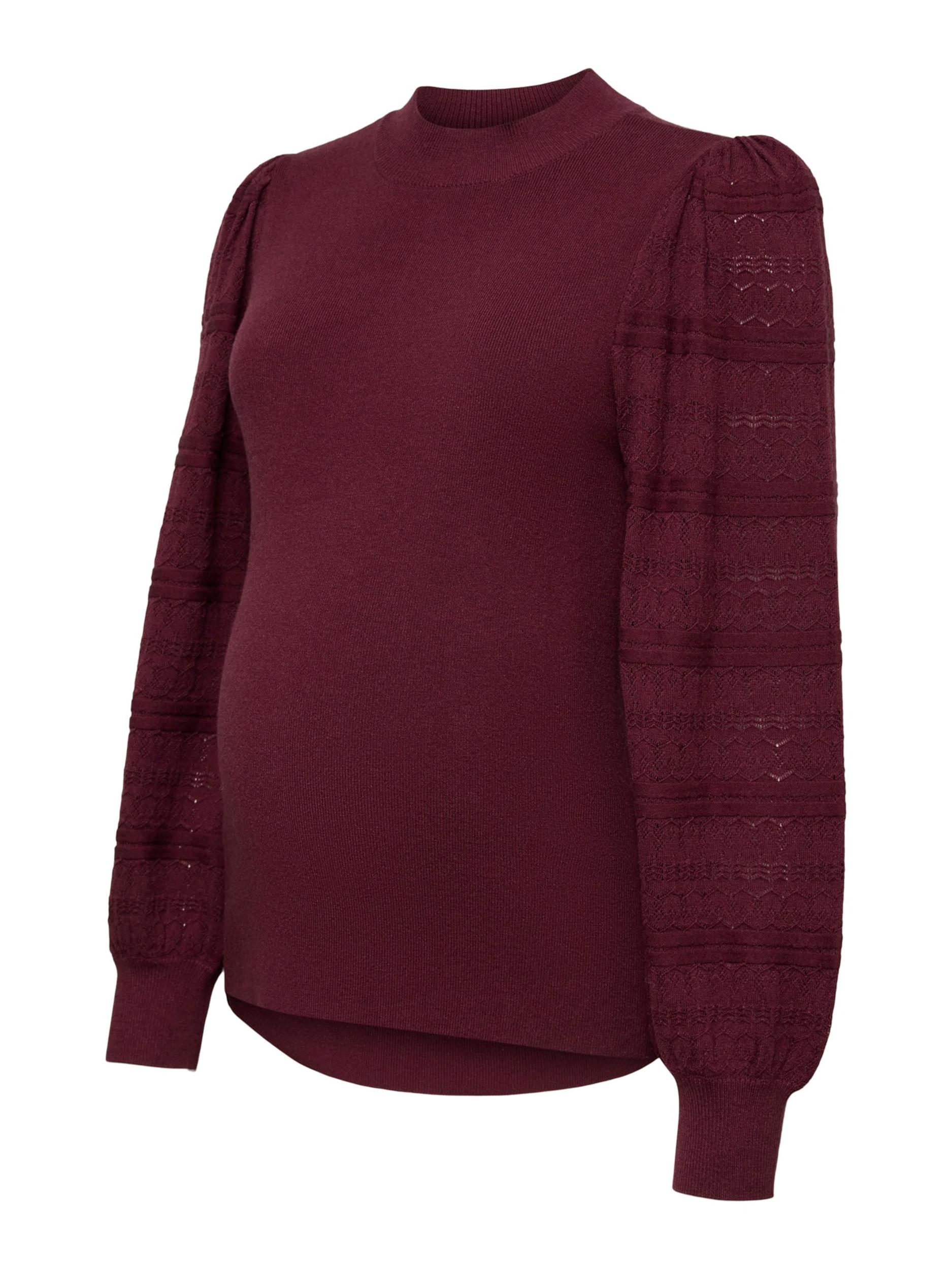 Vero Moda Maternity Svetr VMMNEWLIMONE fialová