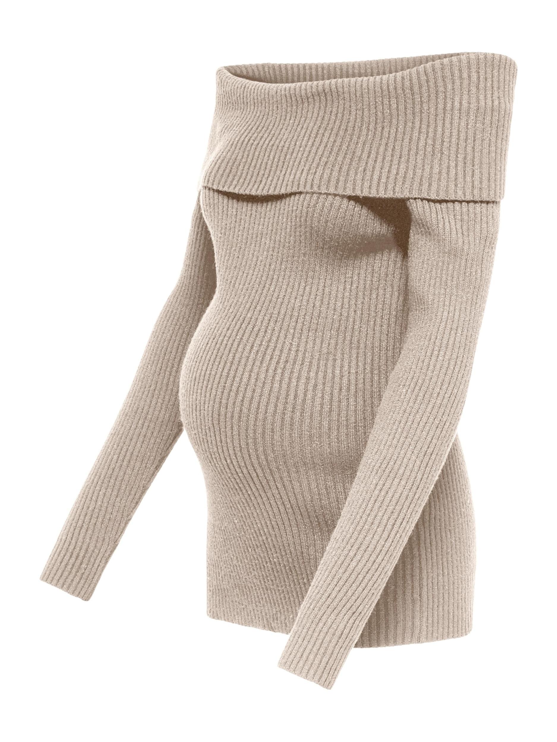 Only Maternity Svetr OLMKATIA cappuccino