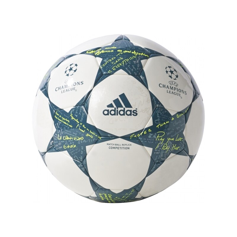 Fotbalový míč adidas Performance FINALE16 COMP (Bílá / Zelená)