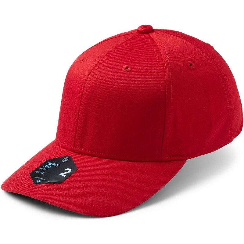 Kšiltovka State of WOW Crown 2 Trucker Red Velcro Strapback