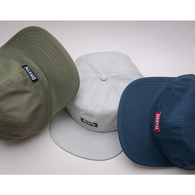 Kšiltovka BRIXTON Langley Grey Strapback