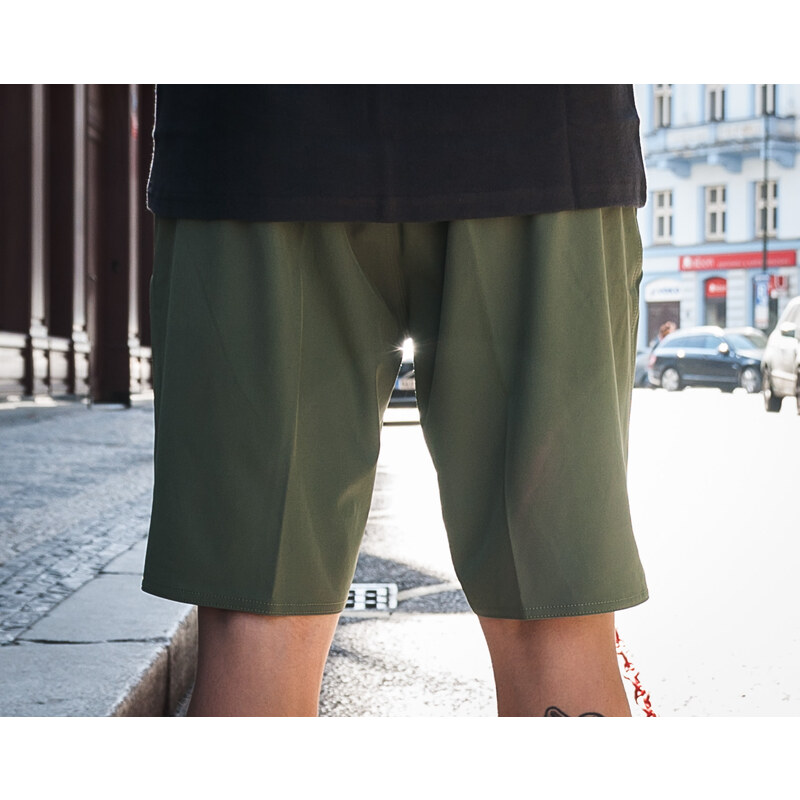 Kraťasy Stussy Stock Trunk Olive