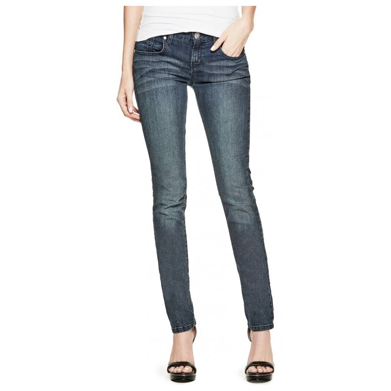 GUESS Dámské džíny Sarah Skinny Jeans - dark wash