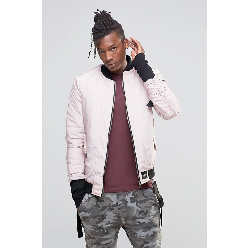 Sixth June Bunda Bomber Jacket růžová