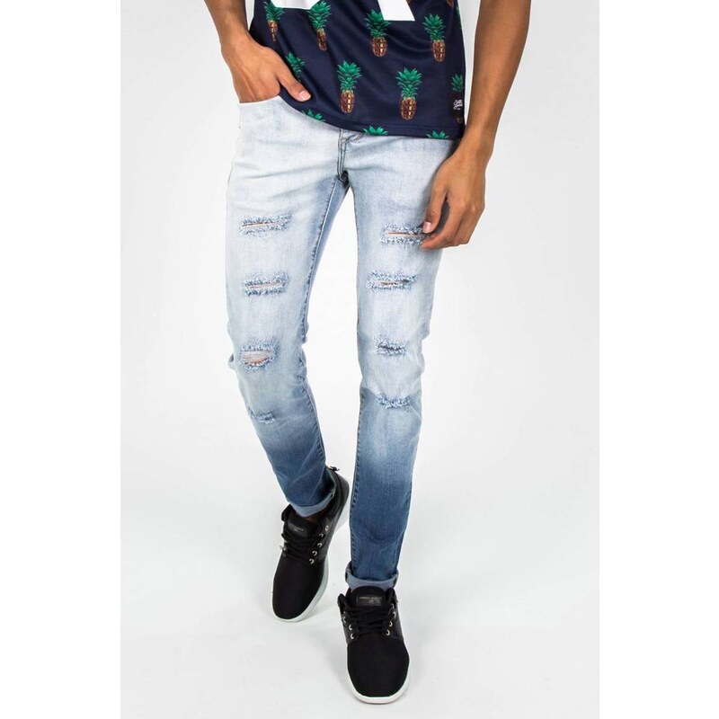 Sixth June Jeans Tie And Dye Blue