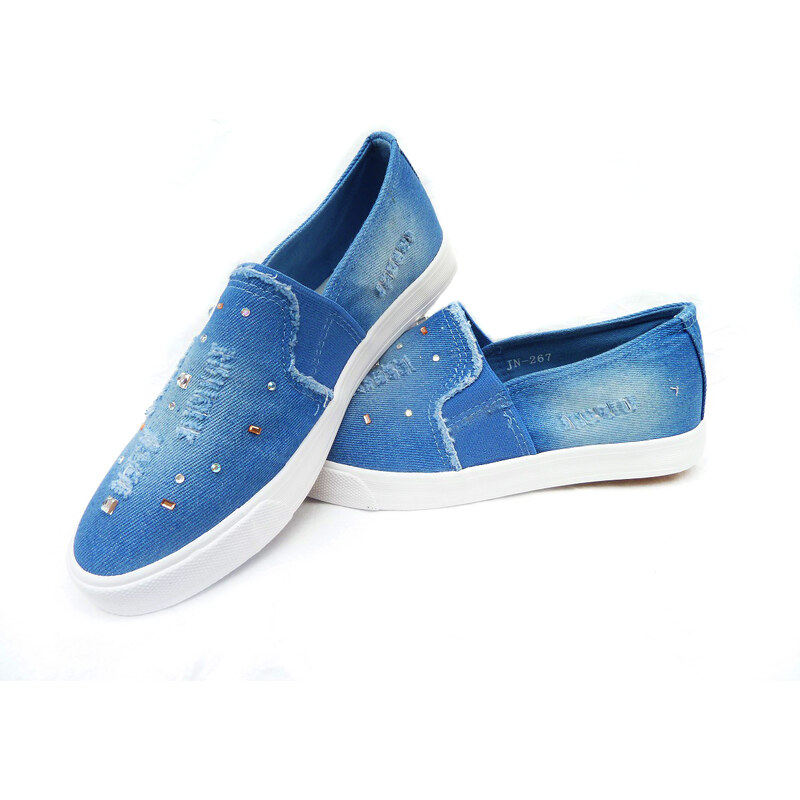NoName D msk slip on obuv tenisky riflov 38 GLAMI.cz