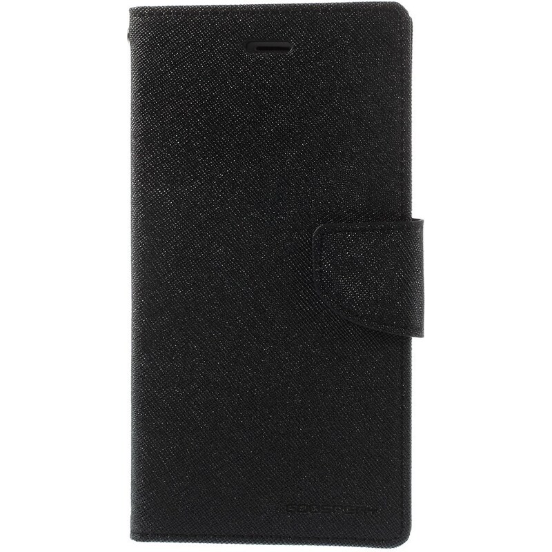 Pouzdro / kryt pro Apple iPhone 6 Plus / 6S Plus - Mercury, Fancy Diary BLACK/BLACK