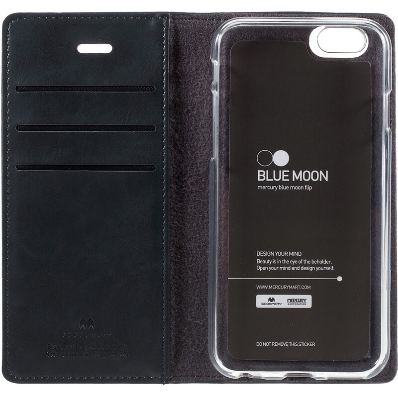 Pouzdro / kryt pro Apple iPhone 6 / 6S - Mercury, Bluemoon Flip Navy
